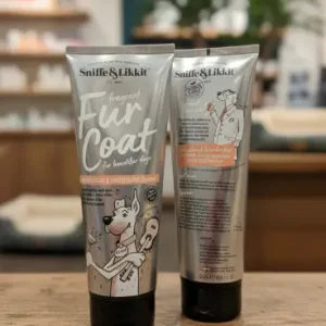Sniffe & Likkit – “Fur Coat” Brightening & Conditioning Dog Shampoo (250ml)